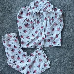 Janie and Jack Holiday Girls Pajamas